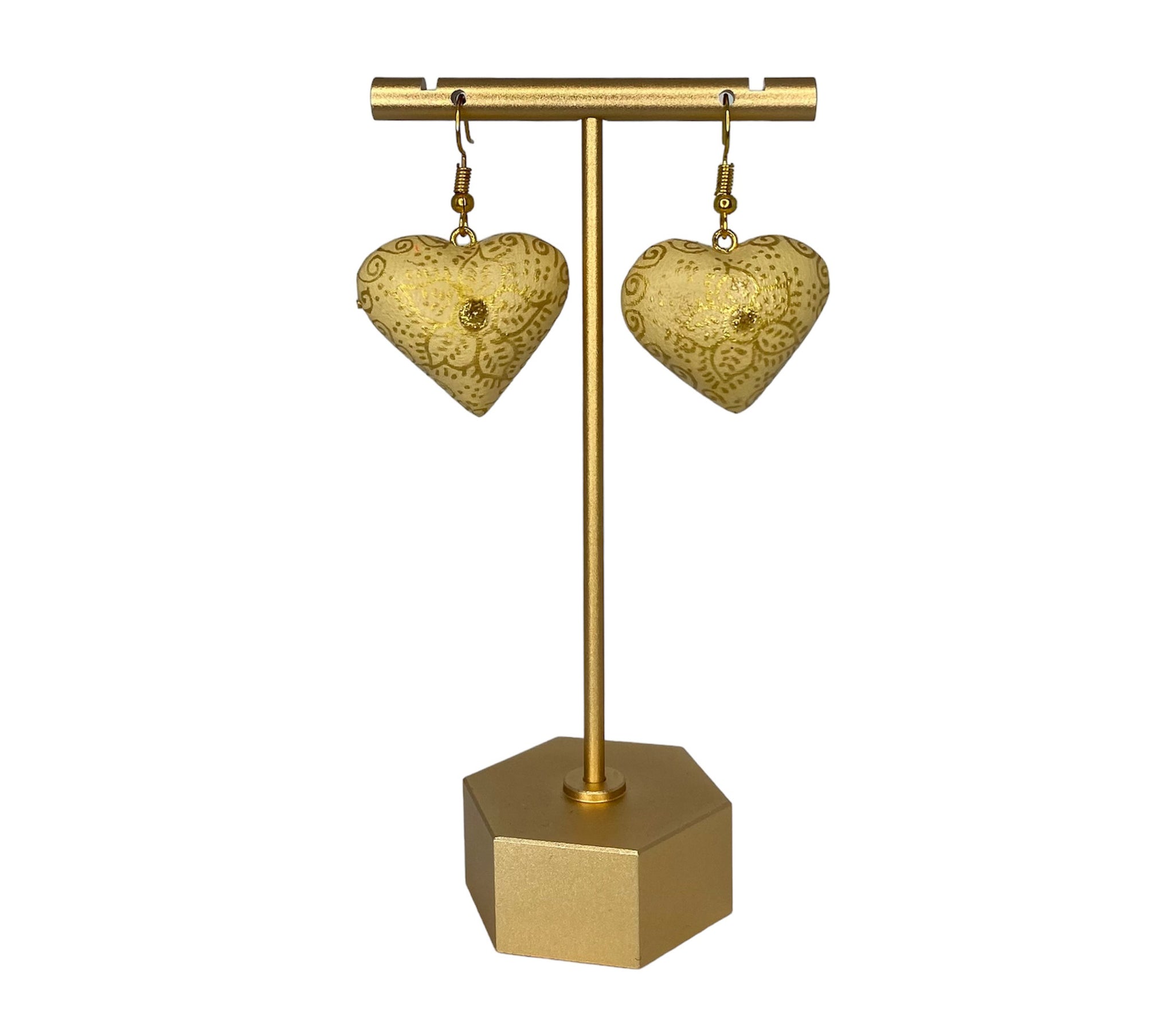 Heart Alebrije Earrings - Corazón Clothing