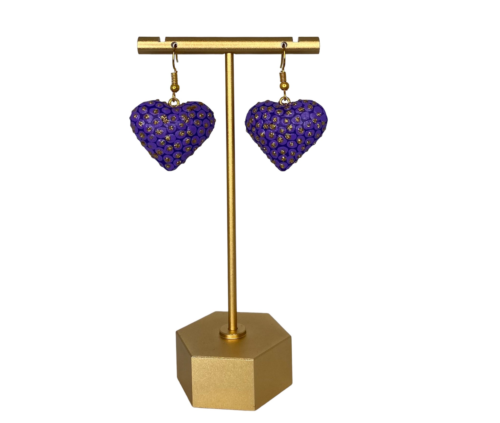Heart Alebrije Earrings - Corazón Clothing
