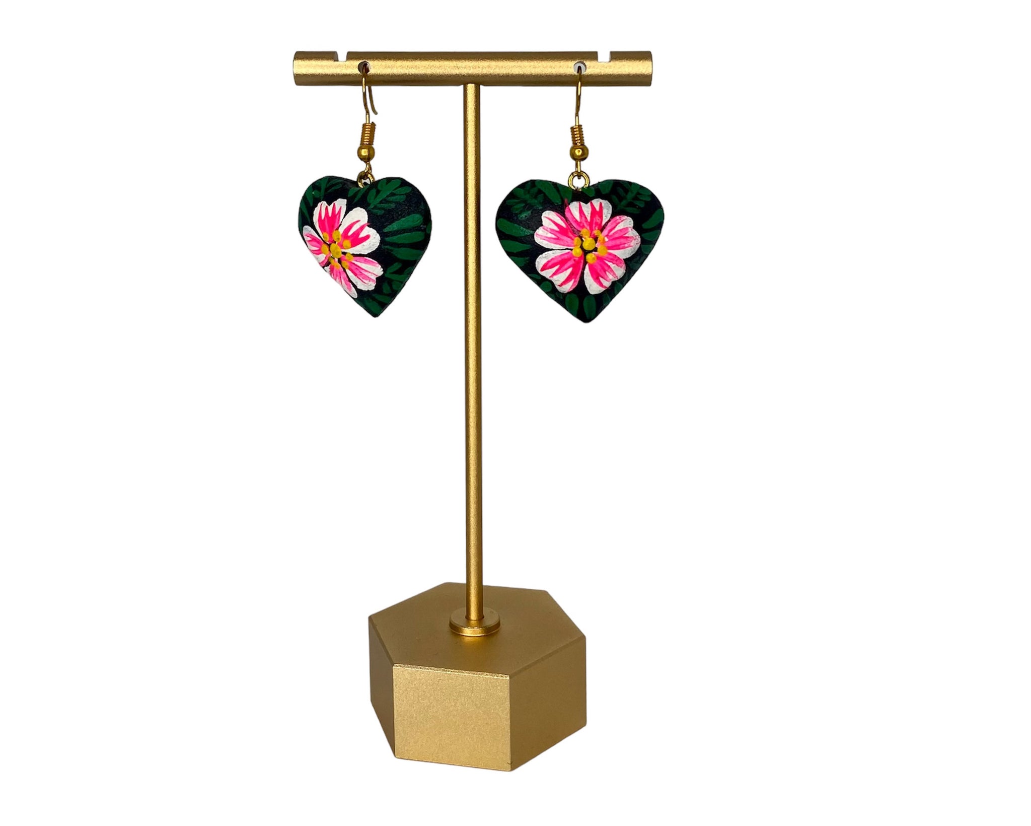 Heart Alebrije Earrings - Corazón Clothing
