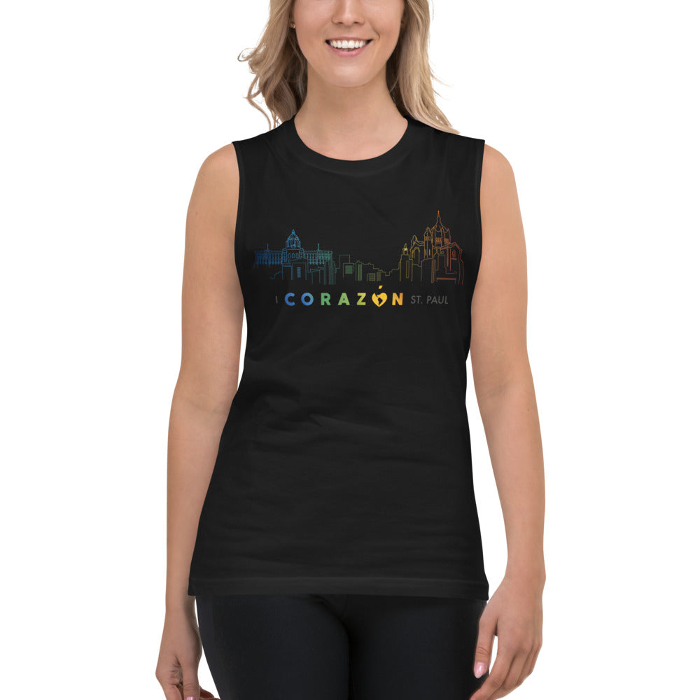 I CORAZON St. Paul Muscle Shirt - Corazón Clothing