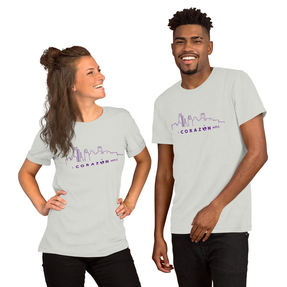 I Corazon MPLS Short-Sleeve Unisex T-Shirt - Corazón Clothing
