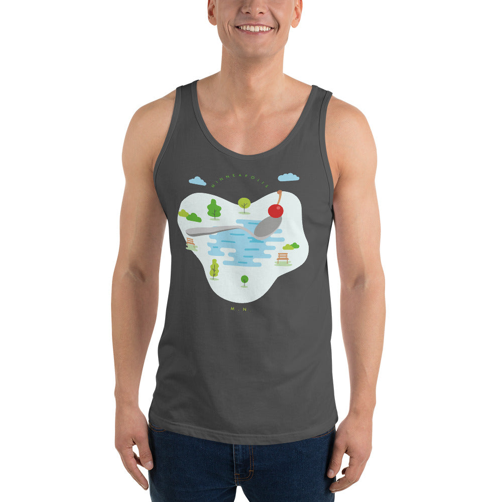 Cherry Bomb Unisex Tank Top - Corazón Clothing