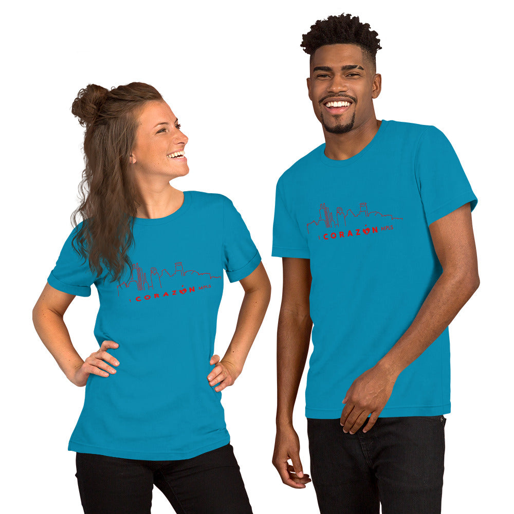 I Corazon MPLS Short-Sleeve Unisex T-Shirt - Corazón Clothing