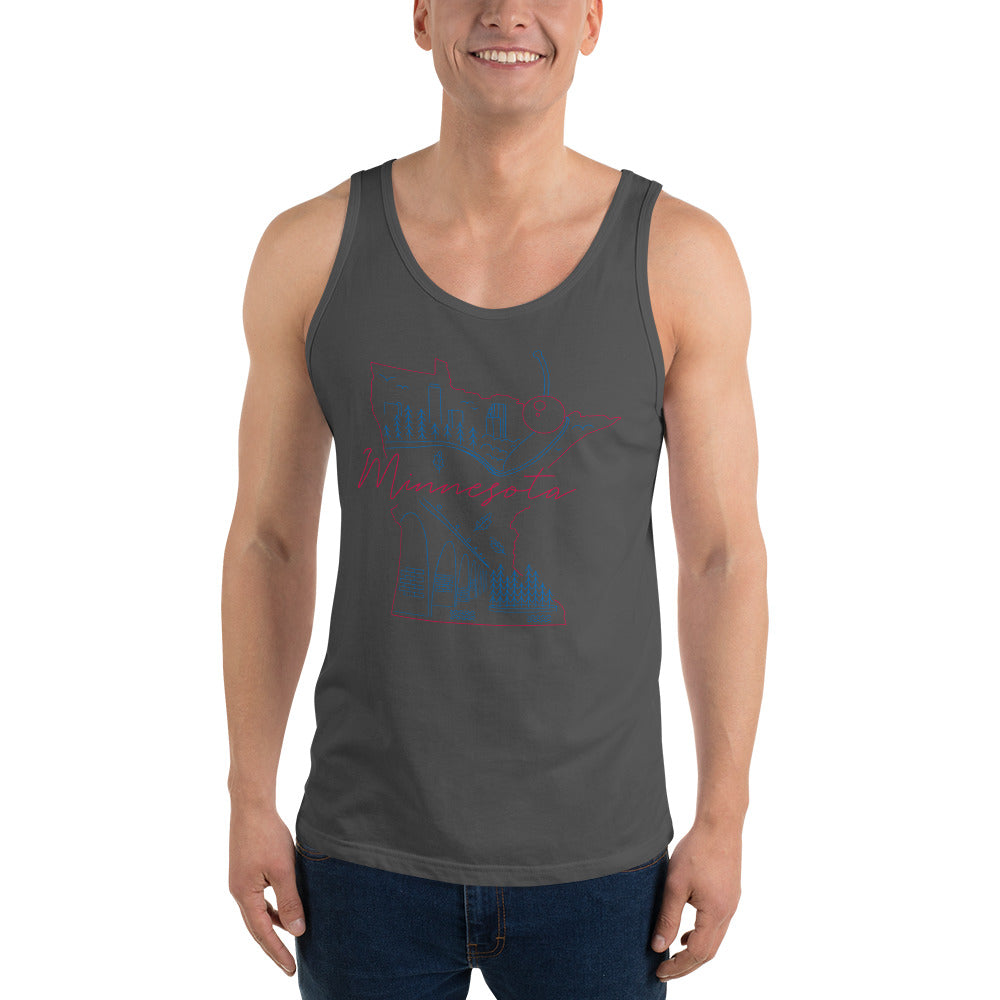 All of Minnesota Too Unisex Tank Top - Corazón Clothing