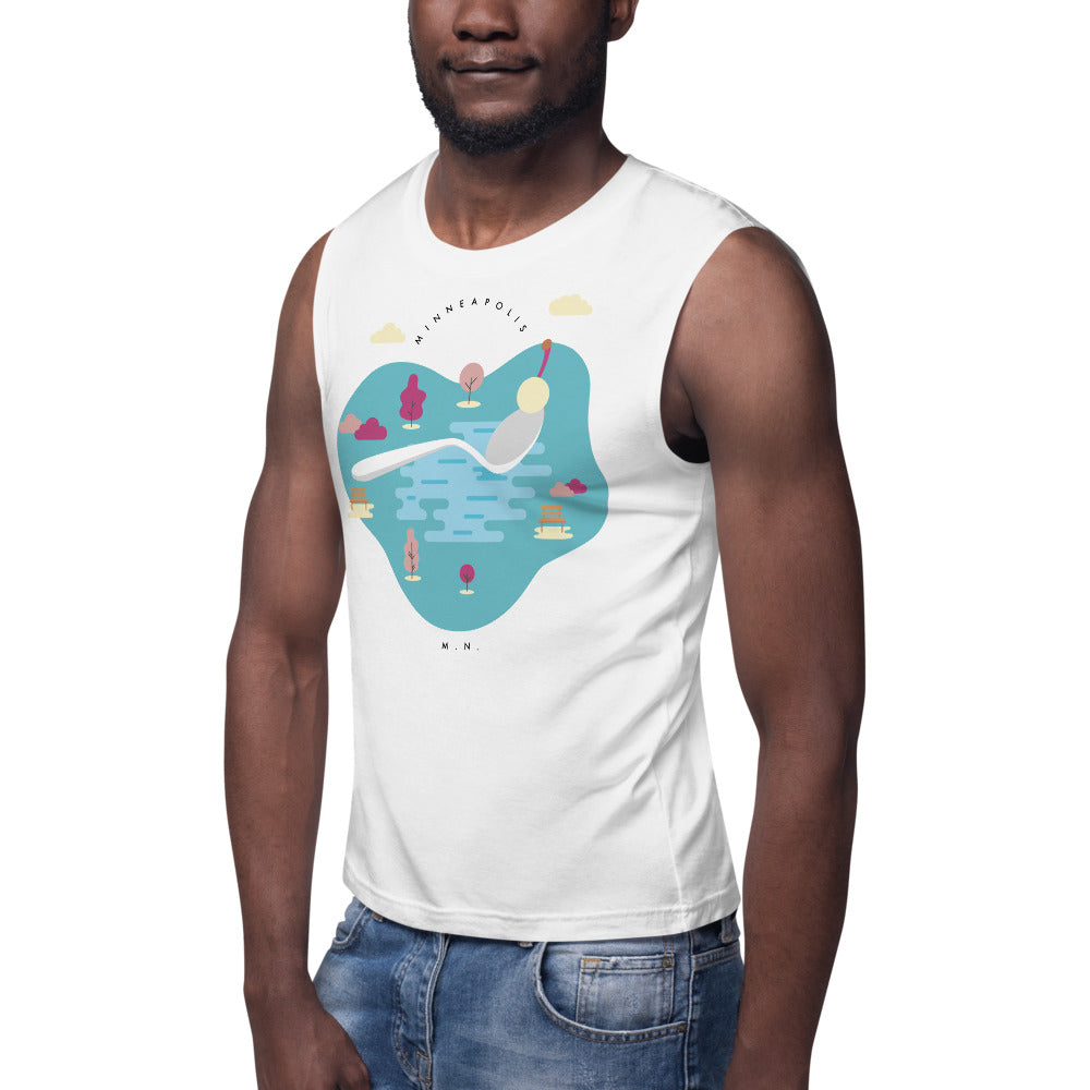 Cherry Bomb Muscle Shirt - Corazón Clothing
