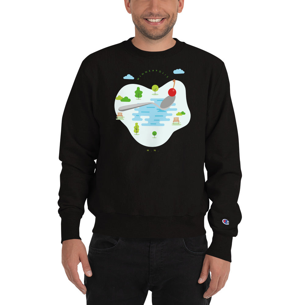 Cherry Bomb Champion Sweatshirt - Corazón Clothing
