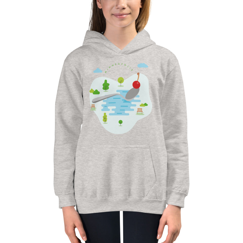 Cherry Bomb Kids Hoodie - Corazón Clothing