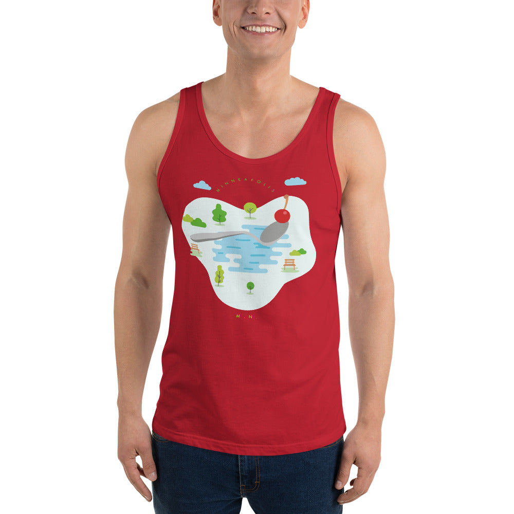 Cherry Bomb Unisex Tank Top - Corazón Clothing