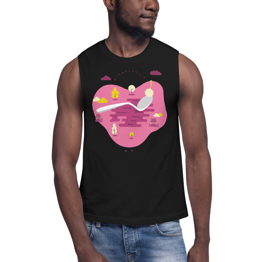 Cherry Bomb Muscle Shirt - Corazón Clothing
