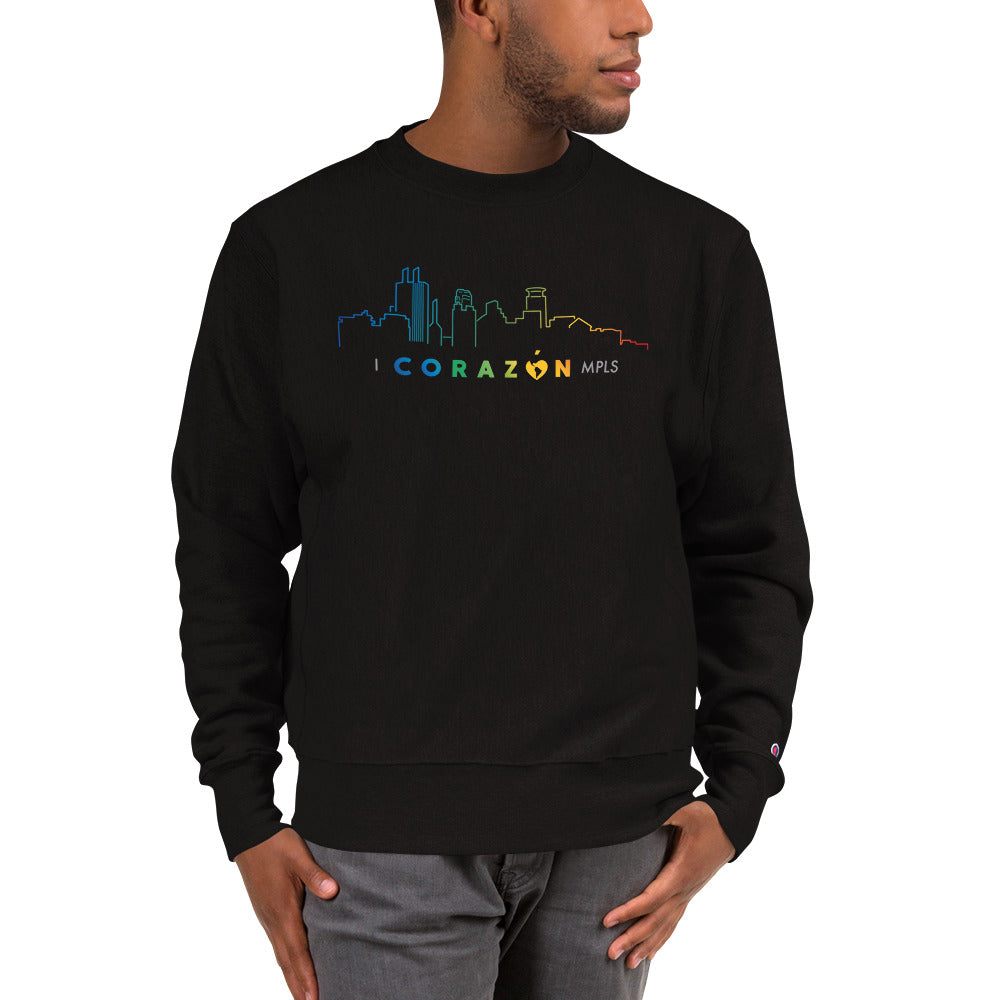 I Corazon MPLS Champion Sweatshirt - Corazón Clothing