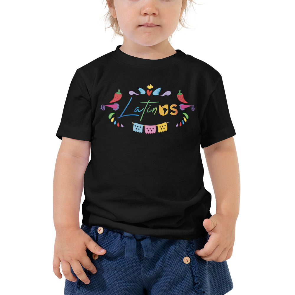 Latin Us Toddler Short Sleeve Tee - Corazón Clothing