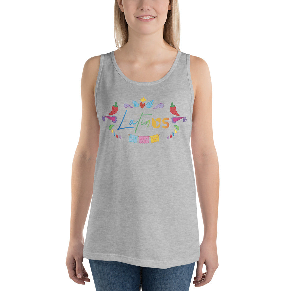 Latin Us Unisex Tank Top - Corazón Clothing