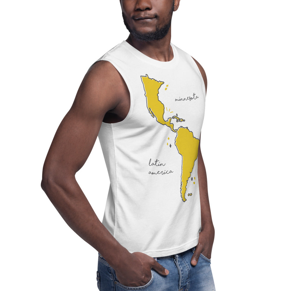 We're All One Muscle Shirt - Corazón Clothing