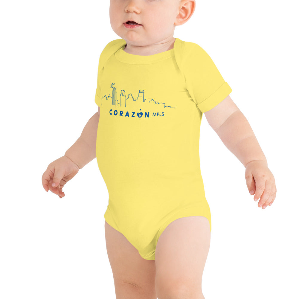 I Corazon MPLS Infant Short Sleeve Bodysuit - Corazón Clothing