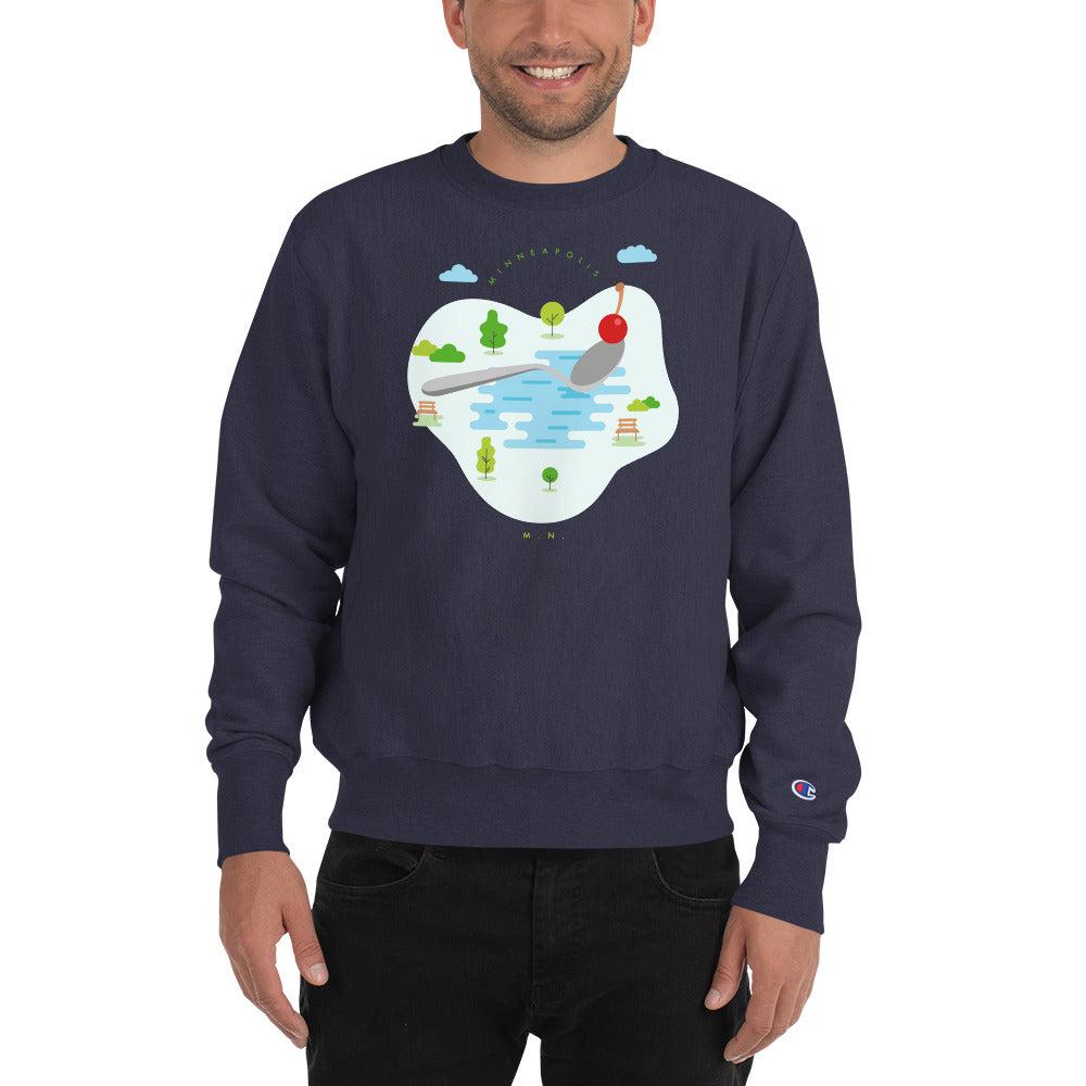 Cherry Bomb Champion Sweatshirt - Corazón Clothing