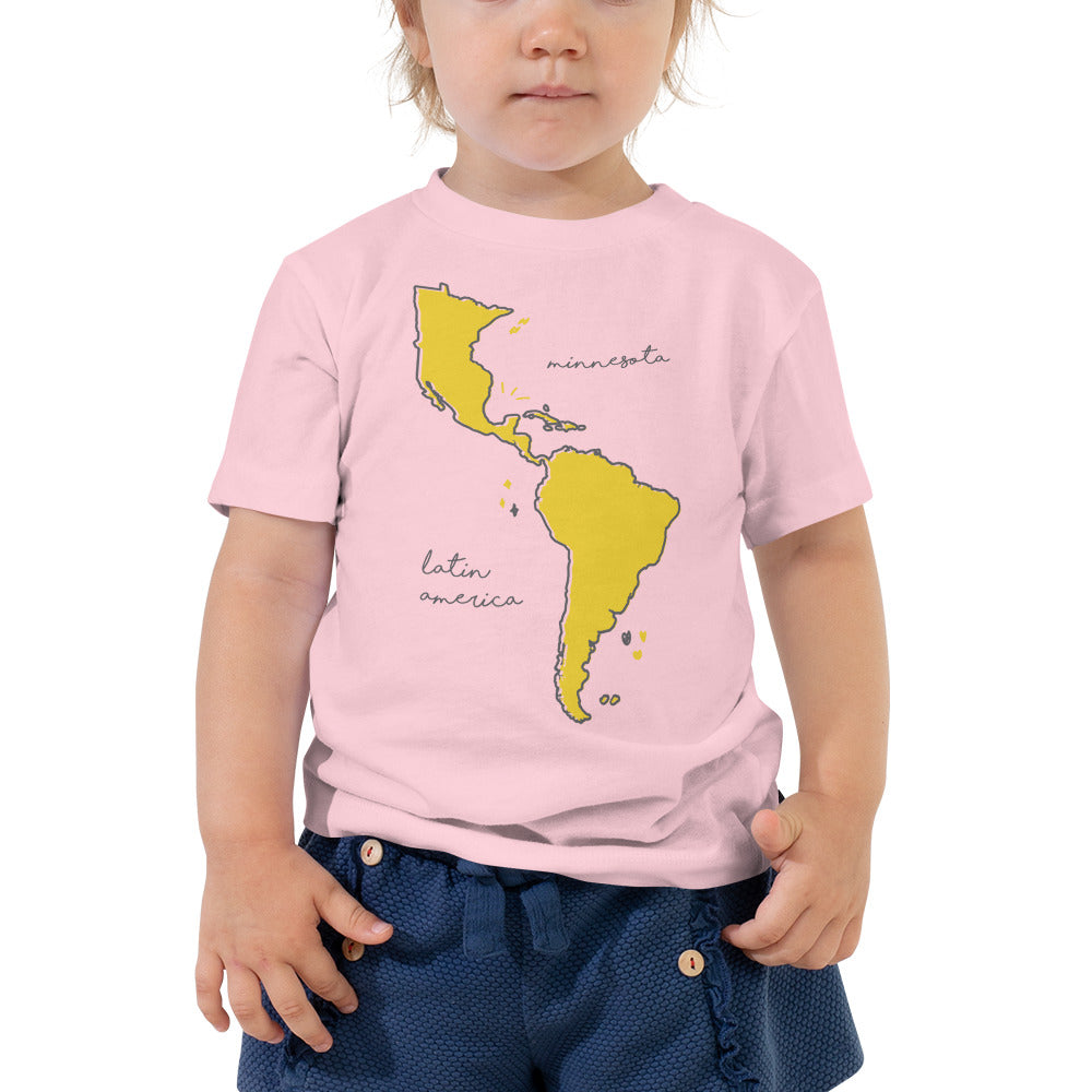We're All One Toddler Short Sleeve Tee - Corazón Clothing