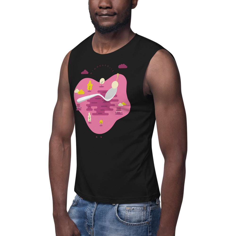 Cherry Bomb Muscle Shirt - Corazón Clothing