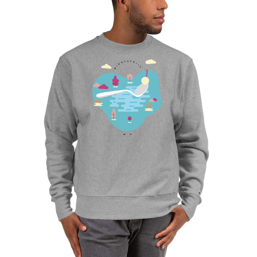 Cherry Bomb Champion Sweatshirt - Corazón Clothing