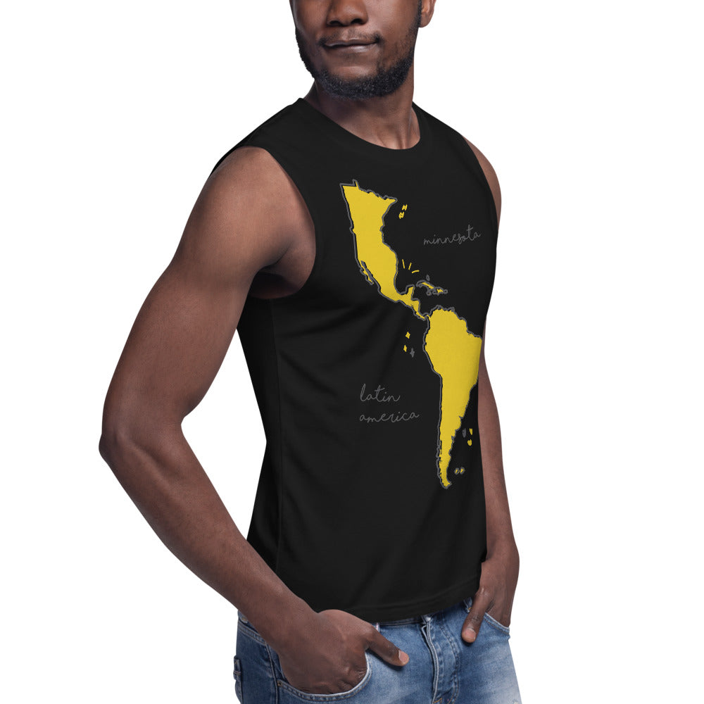 We're All One Muscle Shirt - Corazón Clothing