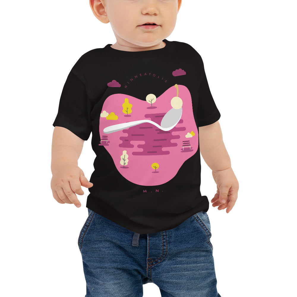Cherry Bomb Baby  Jersey Short Sleeve Tee - Corazón Clothing