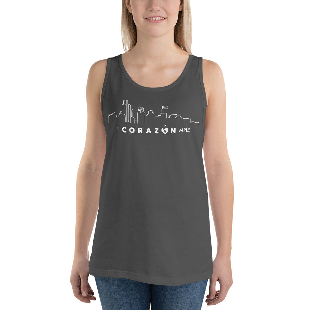 I Corazon MPLS Unisex Tank Top - Corazón Clothing