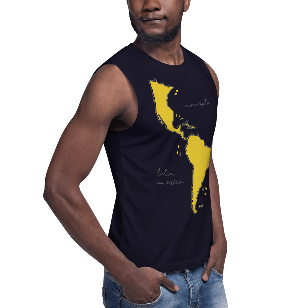 We're All One Muscle Shirt - Corazón Clothing