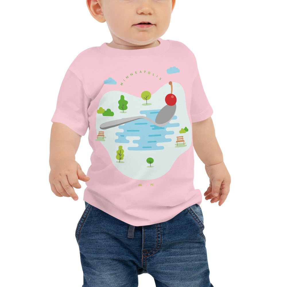 Cherry Bomb Baby  Jersey Short Sleeve Tee - Corazón Clothing