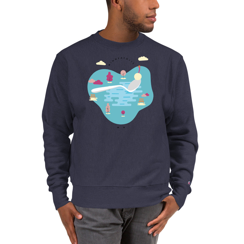 Cherry Bomb Champion Sweatshirt - Corazón Clothing