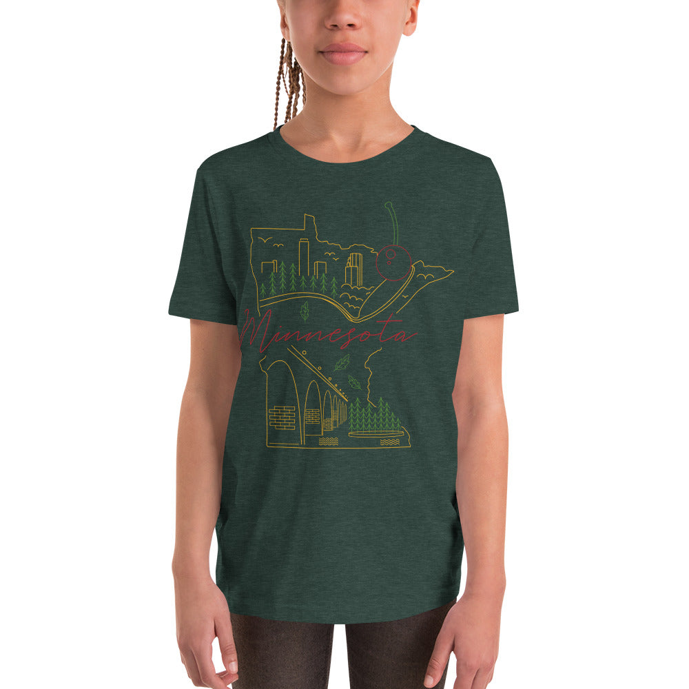 All of Minnesota Youth Tee - Corazón Clothing