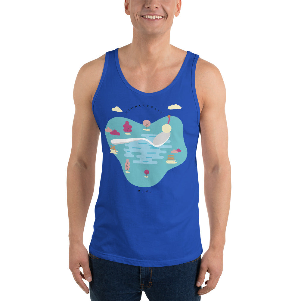Cherry Bomb Unisex Tank Top - Corazón Clothing