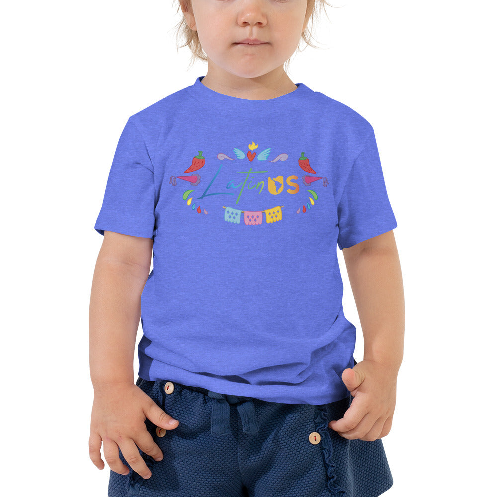Latin Us Toddler Short Sleeve Tee - Corazón Clothing