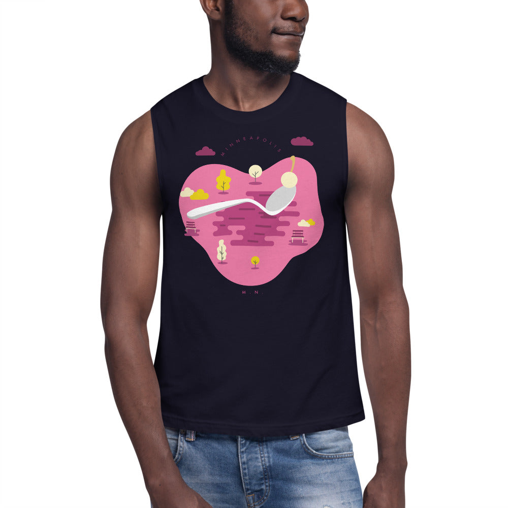 Cherry Bomb Muscle Shirt - Corazón Clothing