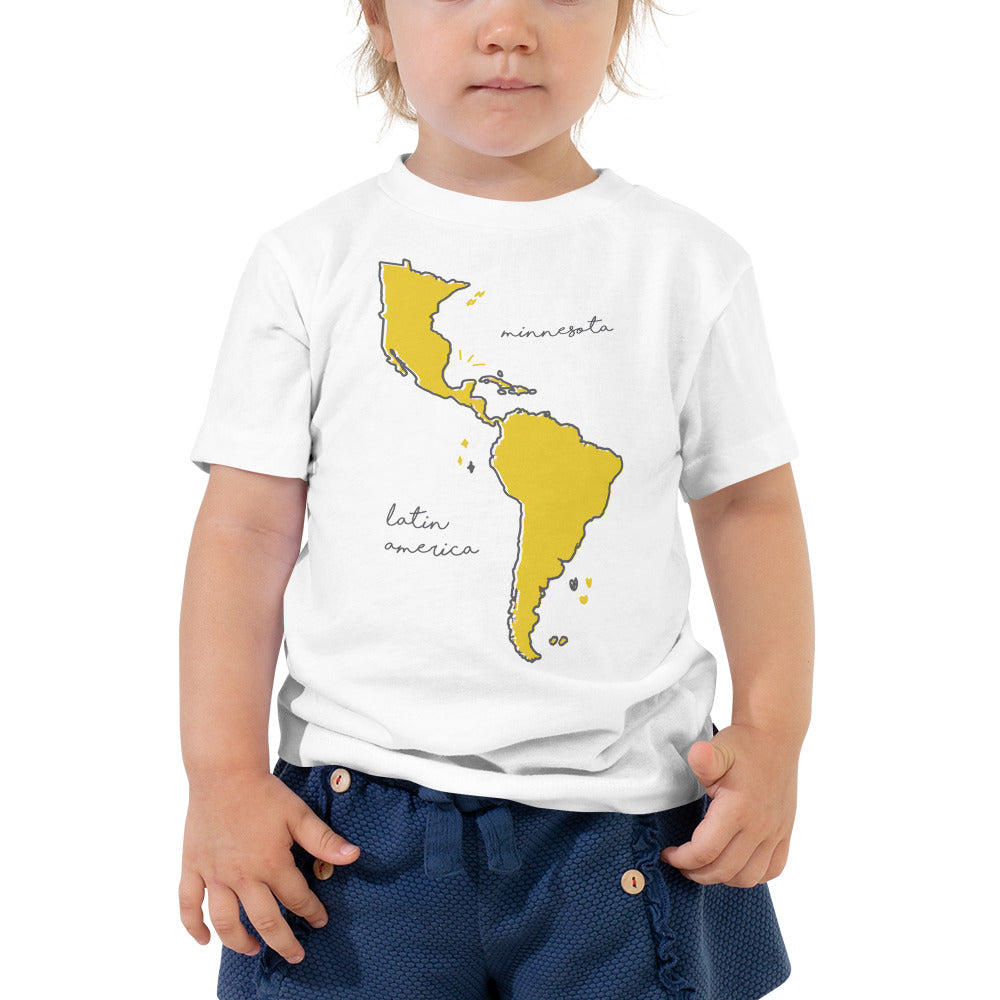 We're All One Toddler Short Sleeve Tee - Corazón Clothing