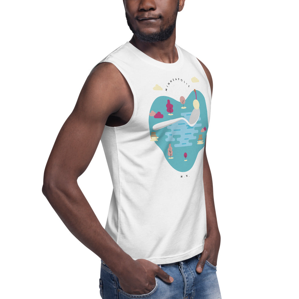 Cherry Bomb Muscle Shirt - Corazón Clothing