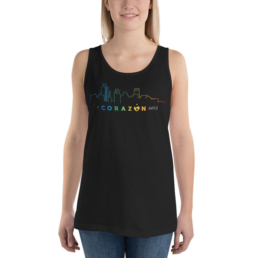 I Corazon MPLS Unisex Tank Top - Corazón Clothing