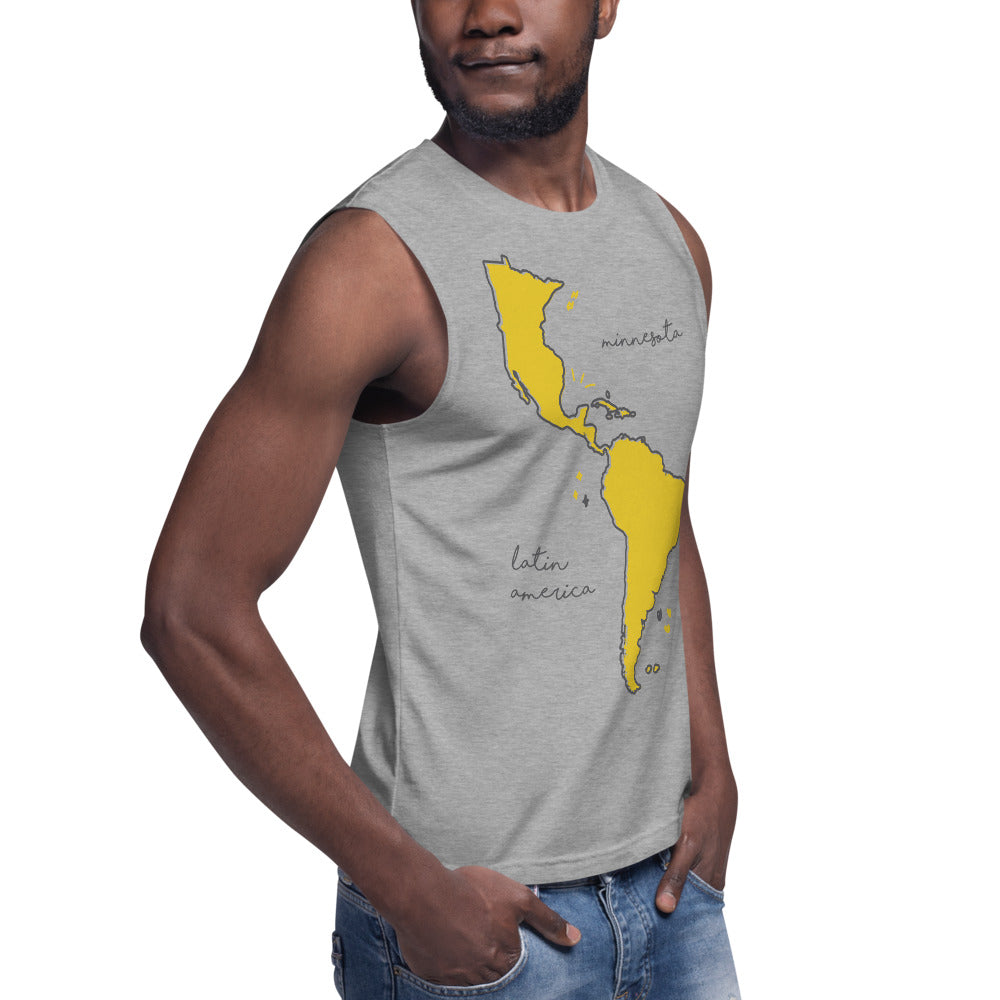 We're All One Muscle Shirt - Corazón Clothing