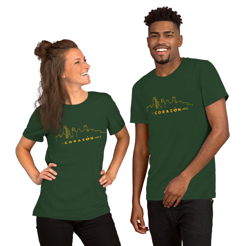 I Corazon MPLS Short-Sleeve Unisex T-Shirt - Corazón Clothing