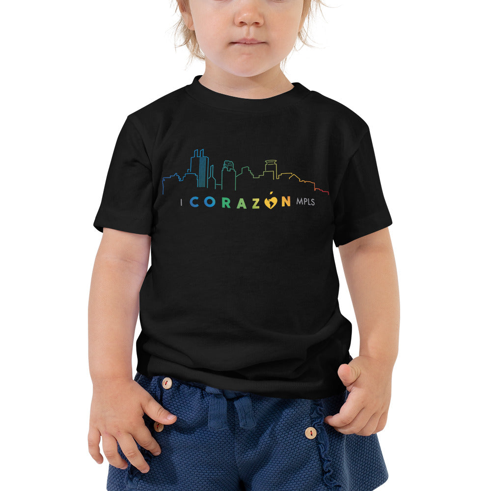 I Corazon MPLS Toddler Short Sleeve Tee - Corazón Clothing