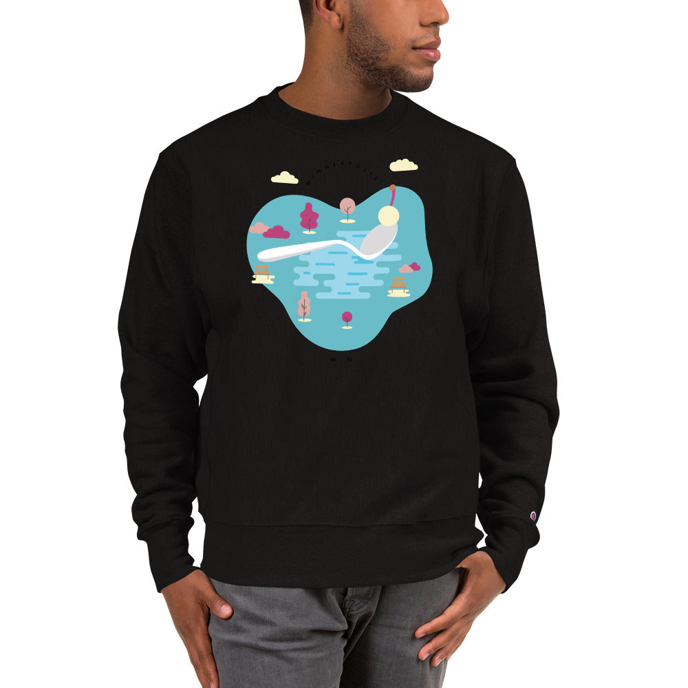 Cherry Bomb Champion Sweatshirt - Corazón Clothing