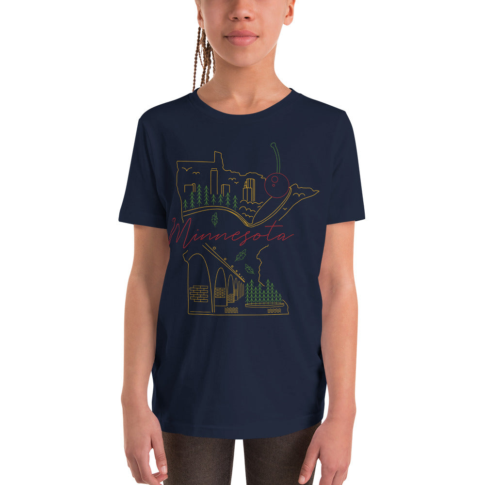 All of Minnesota Youth Tee - Corazón Clothing