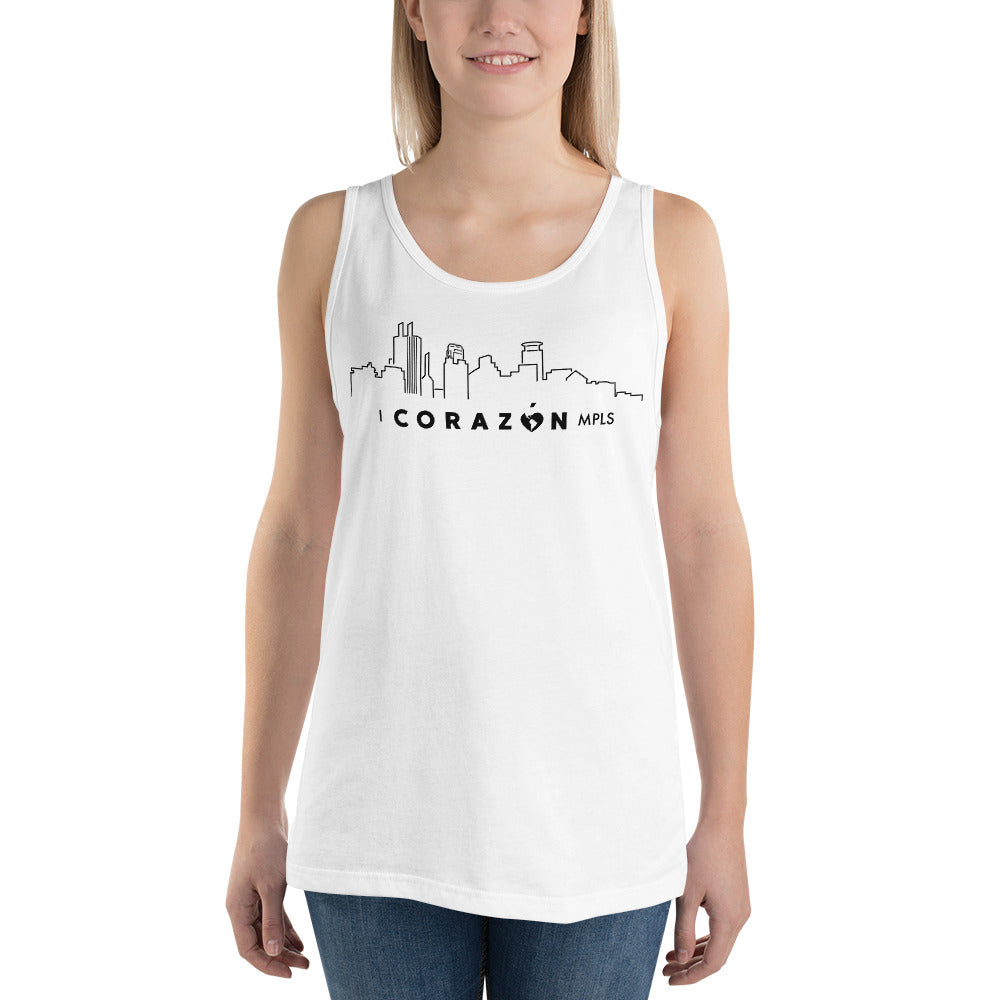 I Corazon MPLS Unisex Tank Top - Corazón Clothing