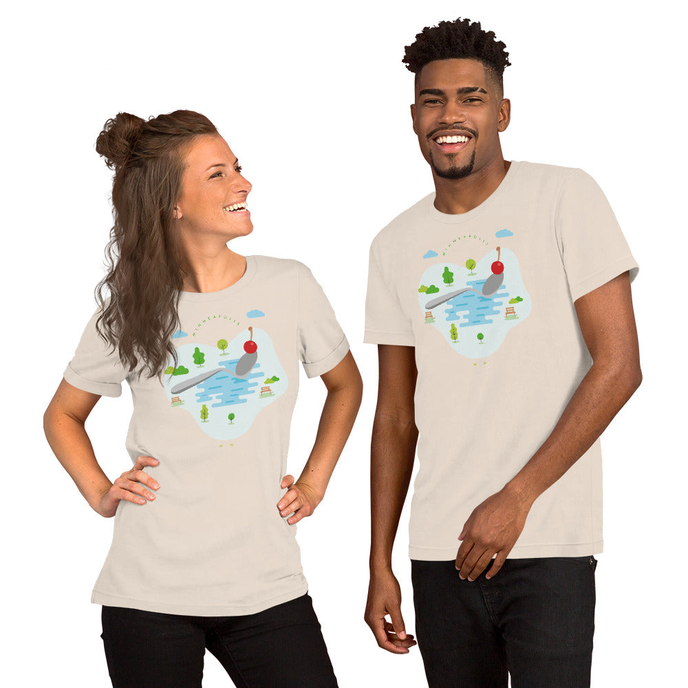 Cherry Bomb Short-Sleeve Unisex T-Shirt - Corazón Clothing