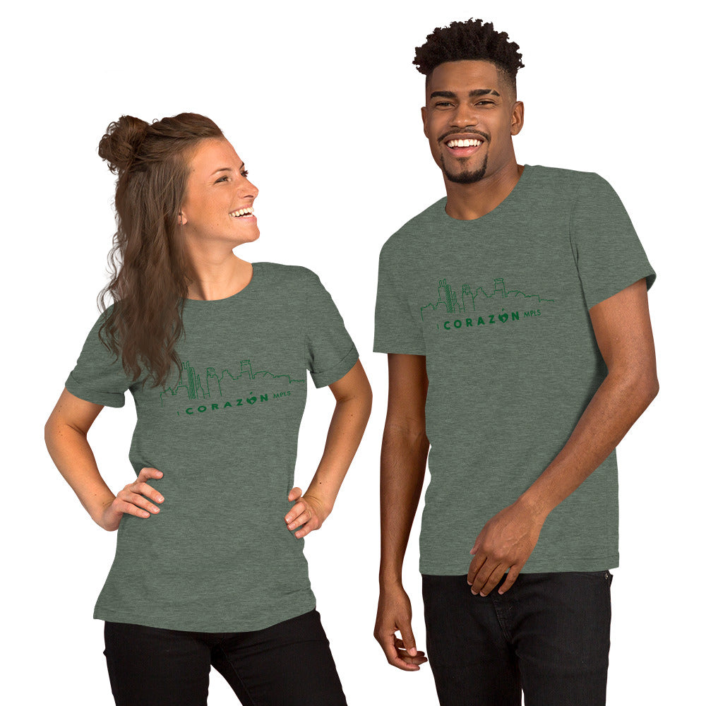 I Corazon MPLS Short-Sleeve Unisex T-Shirt - Corazón Clothing