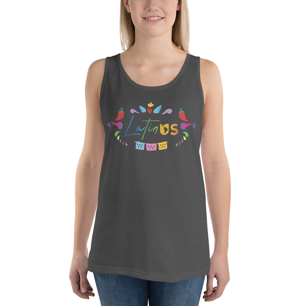 Latin Us Unisex Tank Top - Corazón Clothing