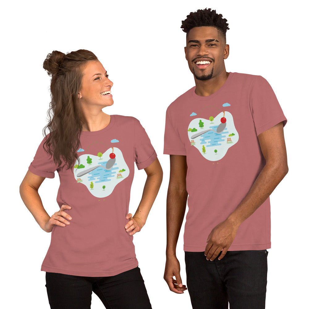 Cherry Bomb Short-Sleeve Unisex T-Shirt - Corazón Clothing