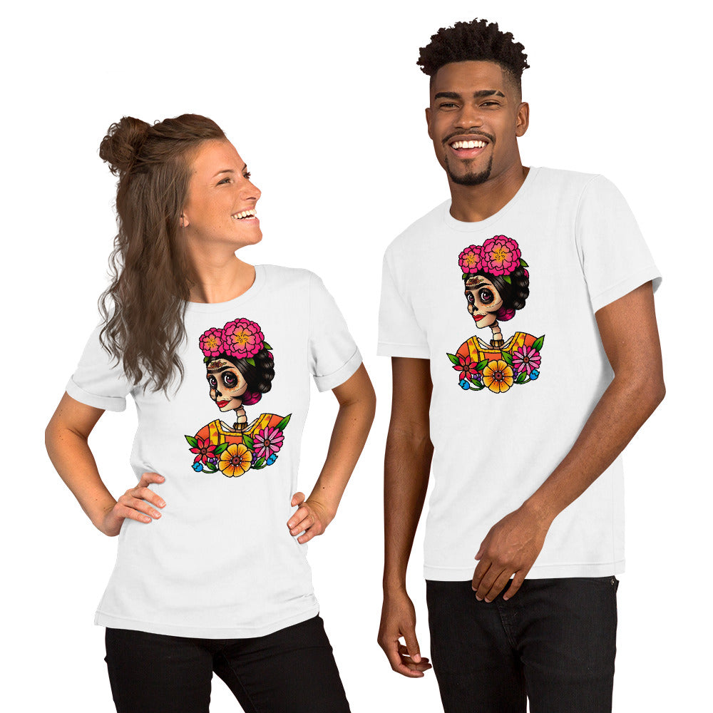 Frida Kahlo Dia de los Muertos Unisex t-shirt - Corazón Clothing