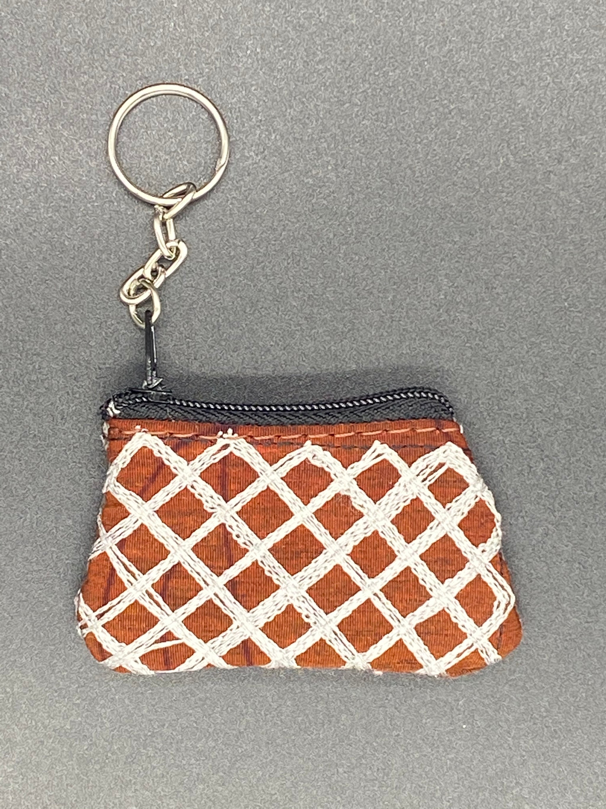Mini Purse Hand Sewed Keychain - Corazón Clothing
