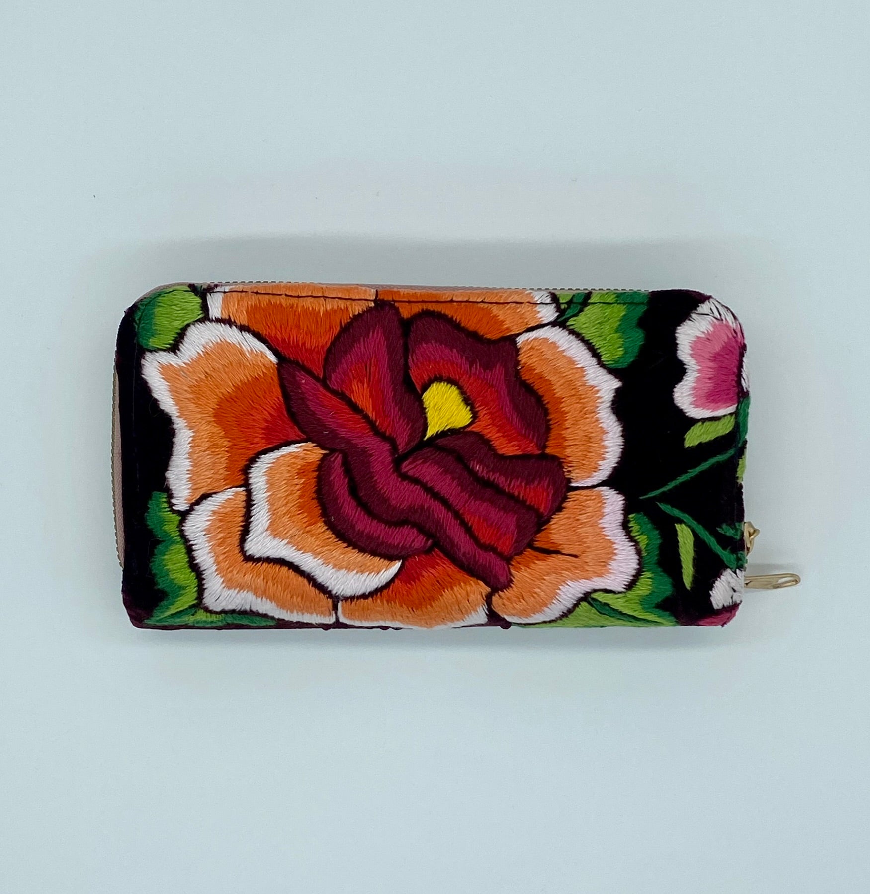 Oaxacan Hand-embroidered Woman Wallet - Corazón Clothing