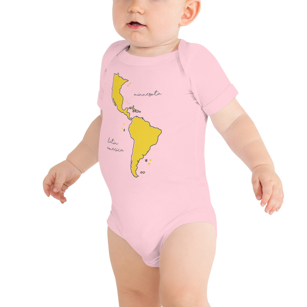 We're All One Infant Short Sleeve Bodysuit - Corazón Clothing