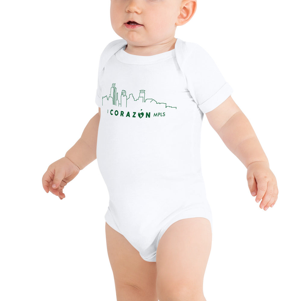 I Corazon MPLS Infant Short Sleeve Bodysuit - Corazón Clothing